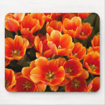 Flores del tulipán tapete de ratón