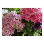 Flores en colores pastel felicitacion 
