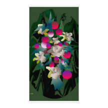 flores en la floración tarjetas fotograficas personalizadas