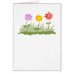 Flores enrrolladas tarjetas
