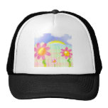 Flores Gorros Bordados