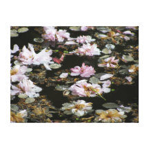 Flores Impresión En Lona