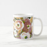Flores impresionistas tazas de café