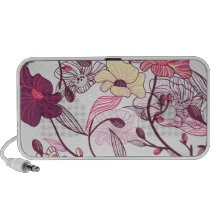 Flores japonesas elegantes iPhone altavoces