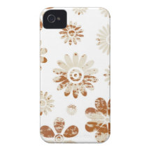 Flores lamentables iPhone 4 carcasa