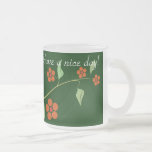 Flores lindas - taza