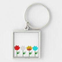 flores llavero