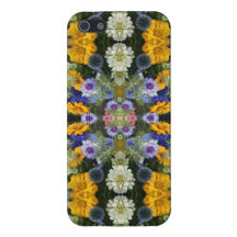 Flores multicoloras iPhone 5 coberturas