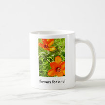 ¡flores para una! taza