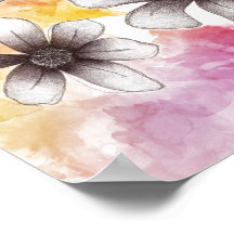 Flores Poster