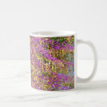 Flores púrpuras tazas