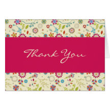 Flores retras · Cerise· Gracias cardar Felicitaciones