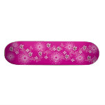 Flores rosadas de Girlie Tabla De Patinar