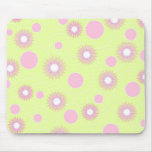 Flores rosadas - Mousepad Alfombrillas De Ratón