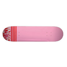 Flores rosadas patin personalizado