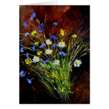 flores salvajes 1160 tarjetón