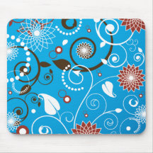 Flores salvajes - Mousepad