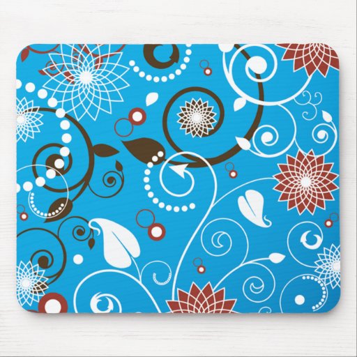 Flores salvajes - Mousepad