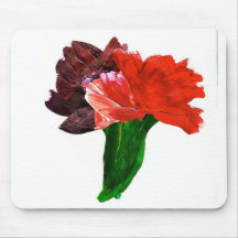 flores tapetes de ratones