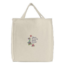 Flores y amor bolsa