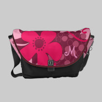 Flores y la bolsa de mensajero retras de moda del  bolsas messenger