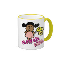 Florista étnico taza
