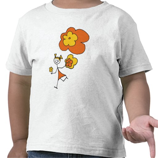 Florista feliz camisetas