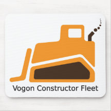 Flota del constructor de Vogon Tapetes De Raton