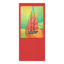 Flote mi barco diseños de tarjetas publicitarias