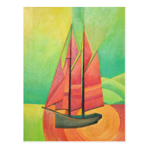 Flote mi barco postales