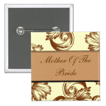 Flourish del vintage (marrón claro) pins