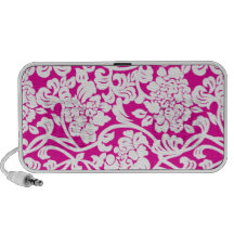 Flourish rosado y blanco de lujo sistema altavoz