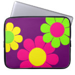 Flower power adaptable del estallido funda computadora