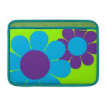 Flower power adaptable del estallido fundas macbook air