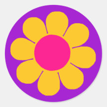 Flower power etiquetas  