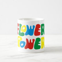 Flower Power Hippie Kaffeehaferl