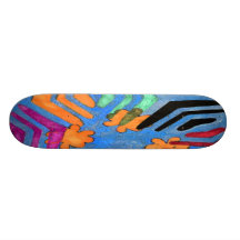 Flower power patines personalizados