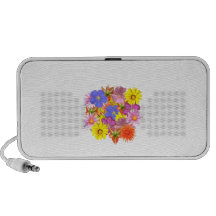 Flower power portátil altavoz