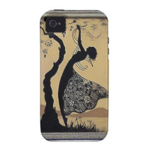 Flujo de la mujer iPhone 4/4S carcasa