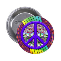 Flujo de la paz pin