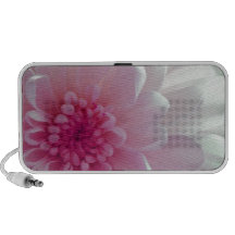Flujo del crisantemo laptop altavoz