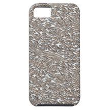 Flujo descendente 08 del metal del arte metálico i iPhone 5 Case-Mate fundas