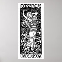 Folies Bergère por el poster de Nouveau del arte d