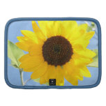 Folio de la cartera de la imagen del girasol organizadores