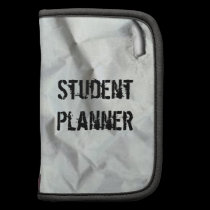 Folio del carrito del planificador del estudiante folios