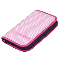 Folio femenino personalizado de Smartphone del lun Planificador