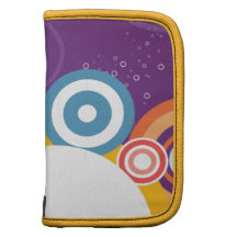 Folio púrpura del carrito planificadores