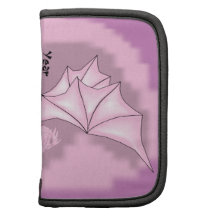 Folio rosado del dragón organizadores