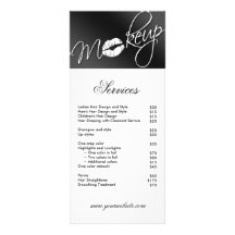 Folleto del Cosmetologist de la belleza de la tarj Tarjeta Publicitaria A Todo Color