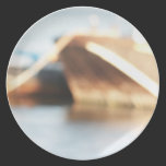 Fondo abstracto - barcos De-enfocados platos